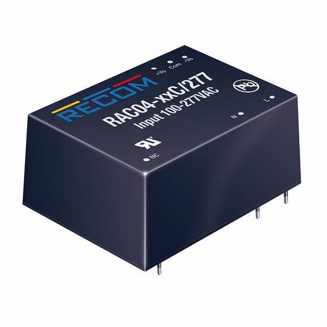 RAC04-3.3SC/277-E Recom Power  Convertisseurs CA/CC